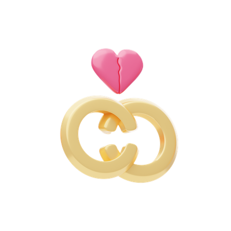 Relationship End  3D Icon