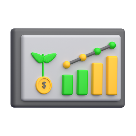 Relatório de investimento  3D Icon