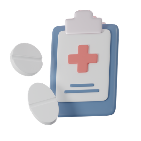 Relatório de medicina  3D Icon