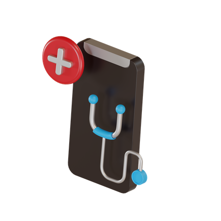 Relatório médico  3D Illustration