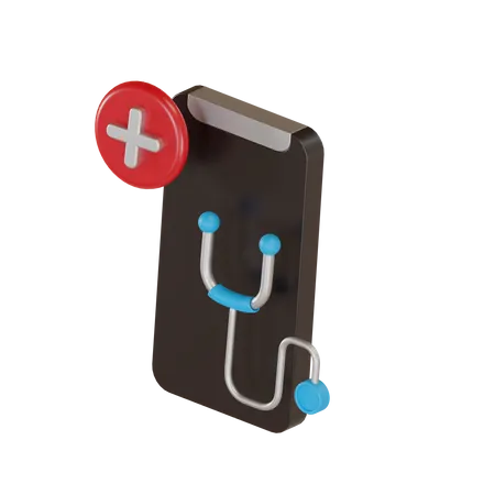 Relatório médico  3D Illustration