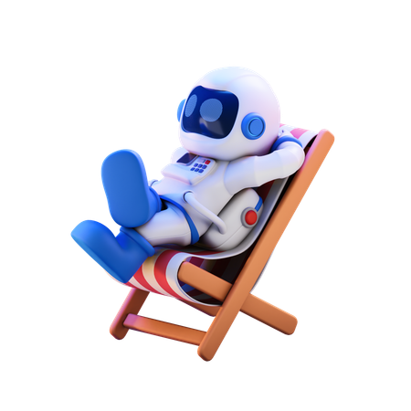 Relaxant  3D Illustration