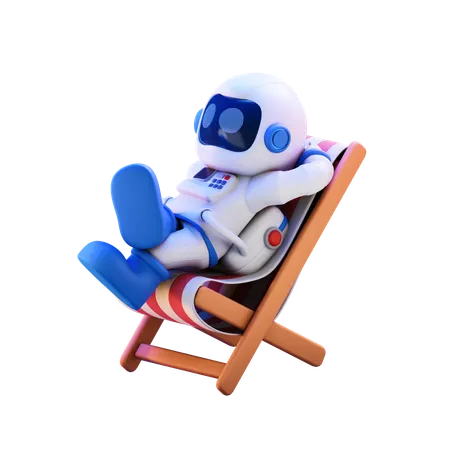 Relaxant  3D Illustration