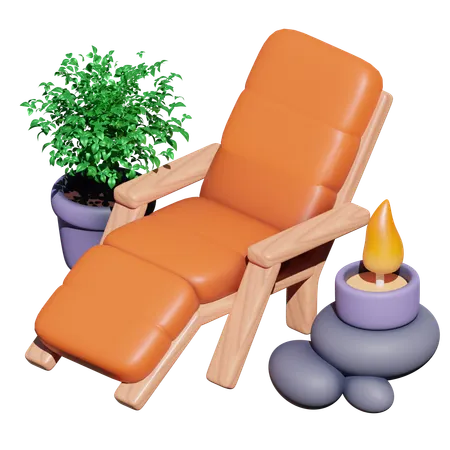 Relaxation  3D Icon