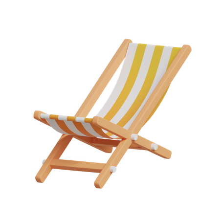 Relaxation Seat 3D Icon