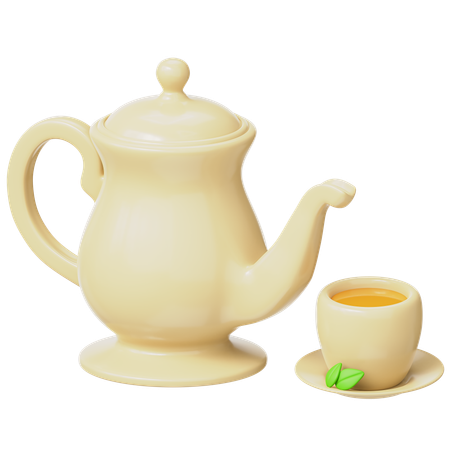 Relaxing Tea  3D Icon