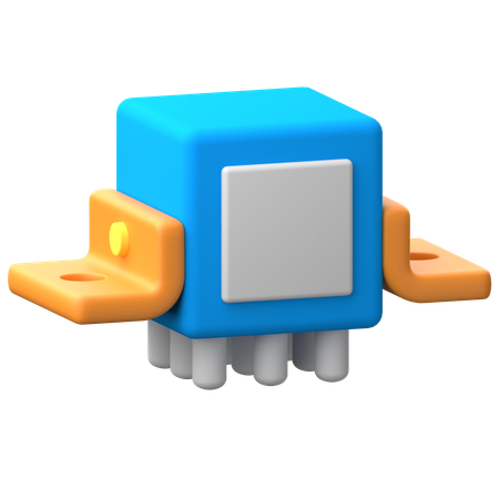 Relay  3D Icon