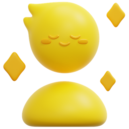 Relieved  3D Icon