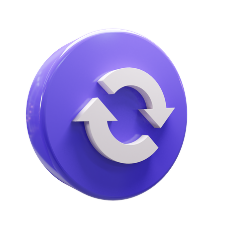 Reload  3D Icon