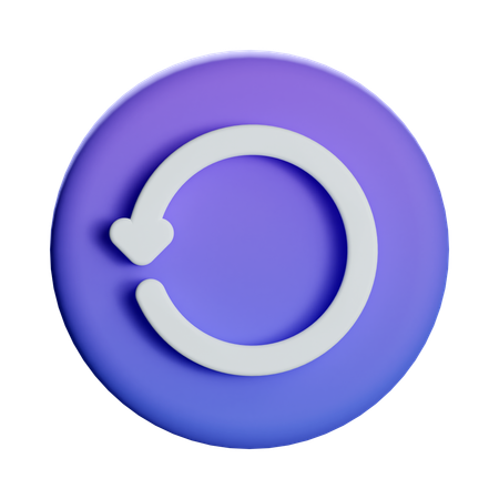 Reload  3D Icon