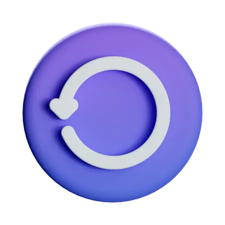Reload  3D Icon