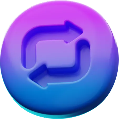 Reload 3D Icon