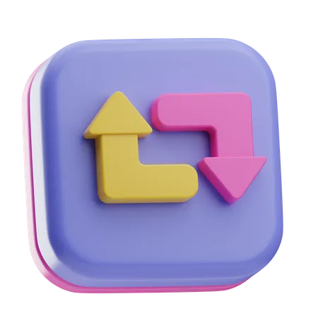 Reload  3D Icon