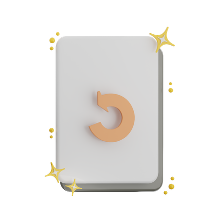Reload Document  3D Icon