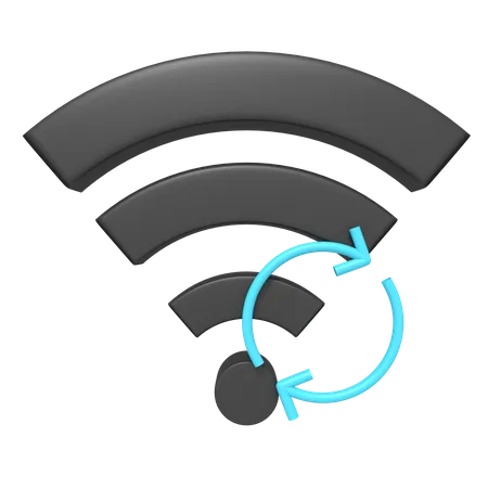Reload Wifi  3D Icon