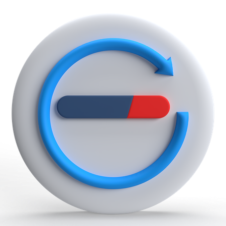 リロード  3D Icon