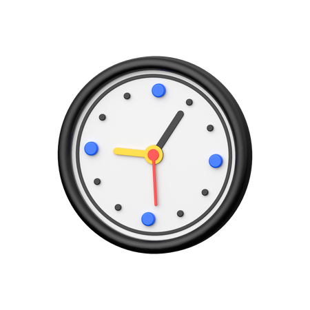 Relógio  3D Icon