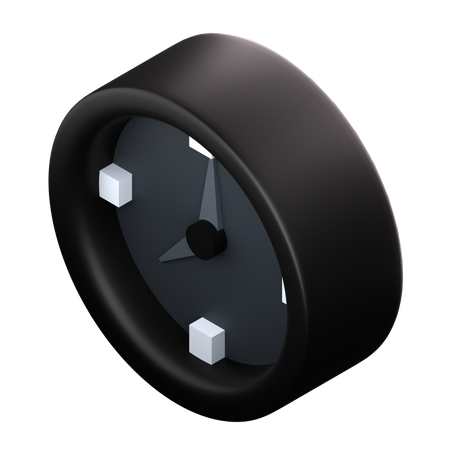 Relógio  3D Icon