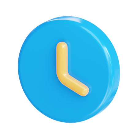 Relógio  3D Icon
