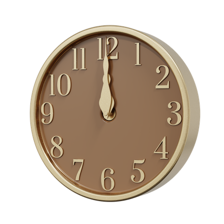 Relógio  3D Icon