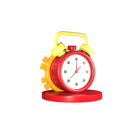 Relógio de fábrica  3D Icon