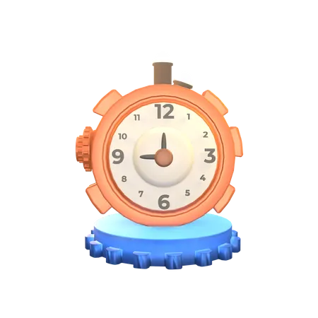 Relógio de fábrica  3D Icon