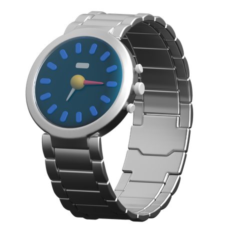Relógio de pulso  3D Icon