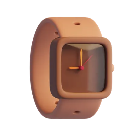 Relógio de pulso  3D Icon