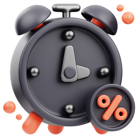Relógio de tempo limitado  3D Icon