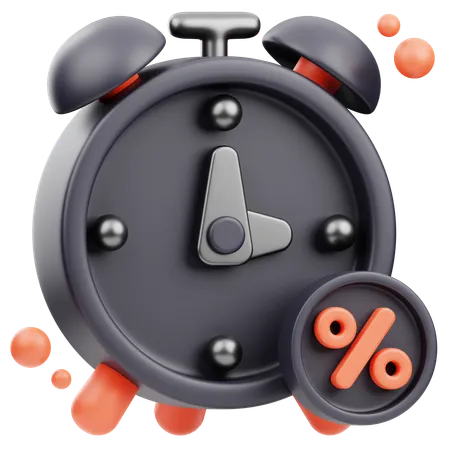 Relógio de tempo limitado  3D Icon