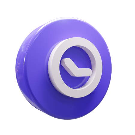 Reloj  3D Icon