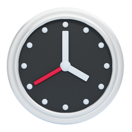 Reloj  3D Icon