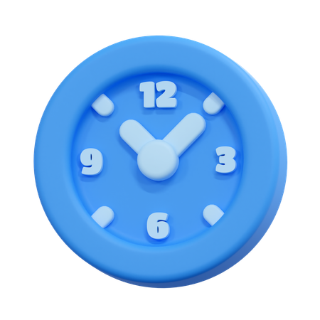 Reloj  3D Icon