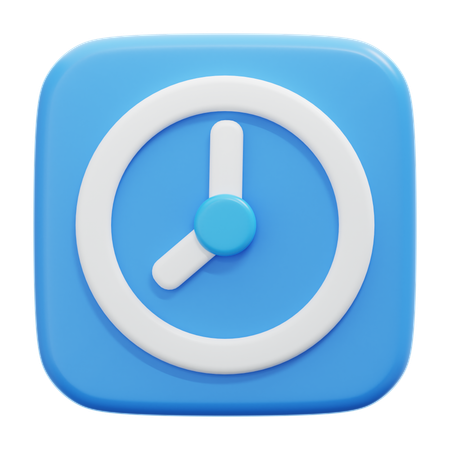 Reloj  3D Icon