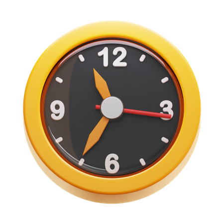 Reloj  3D Icon