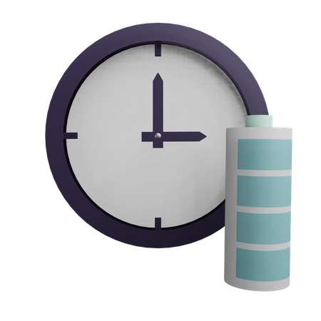 Reloj  3D Icon