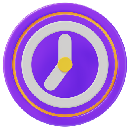 Reloj  3D Icon