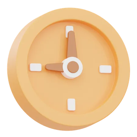 Reloj  3D Icon