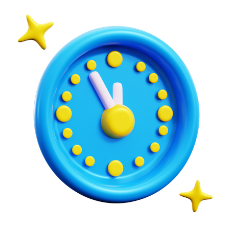 Reloj  3D Icon