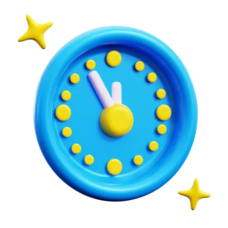 Reloj  3D Icon