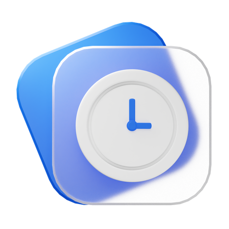 Reloj  3D Icon