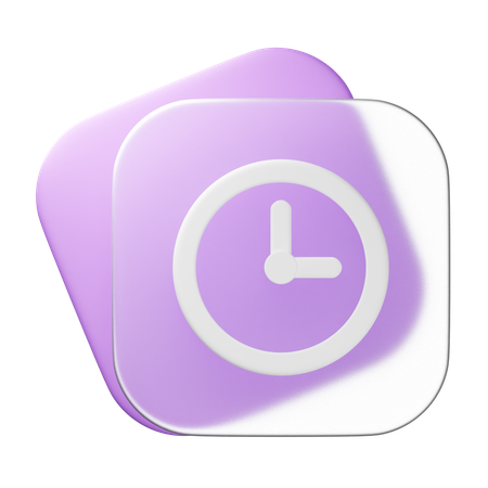 Reloj  3D Icon