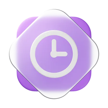 Reloj  3D Icon