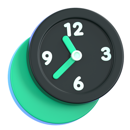 Reloj  3D Icon