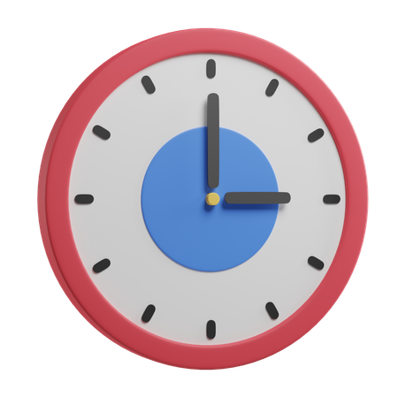 Reloj  3D Icon