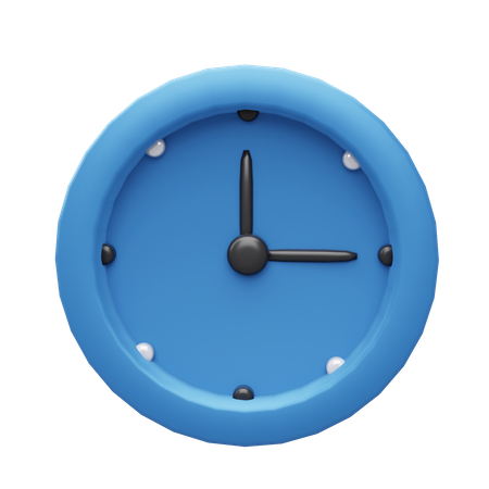 Reloj  3D Icon