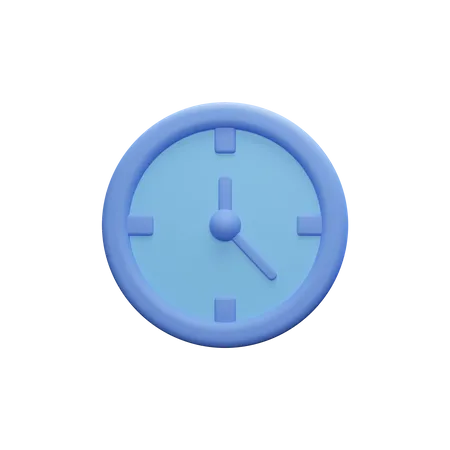 Reloj  3D Icon