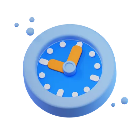 Reloj  3D Icon