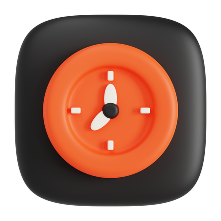 Reloj  3D Icon