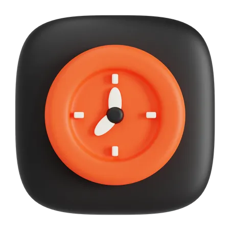 Reloj  3D Icon